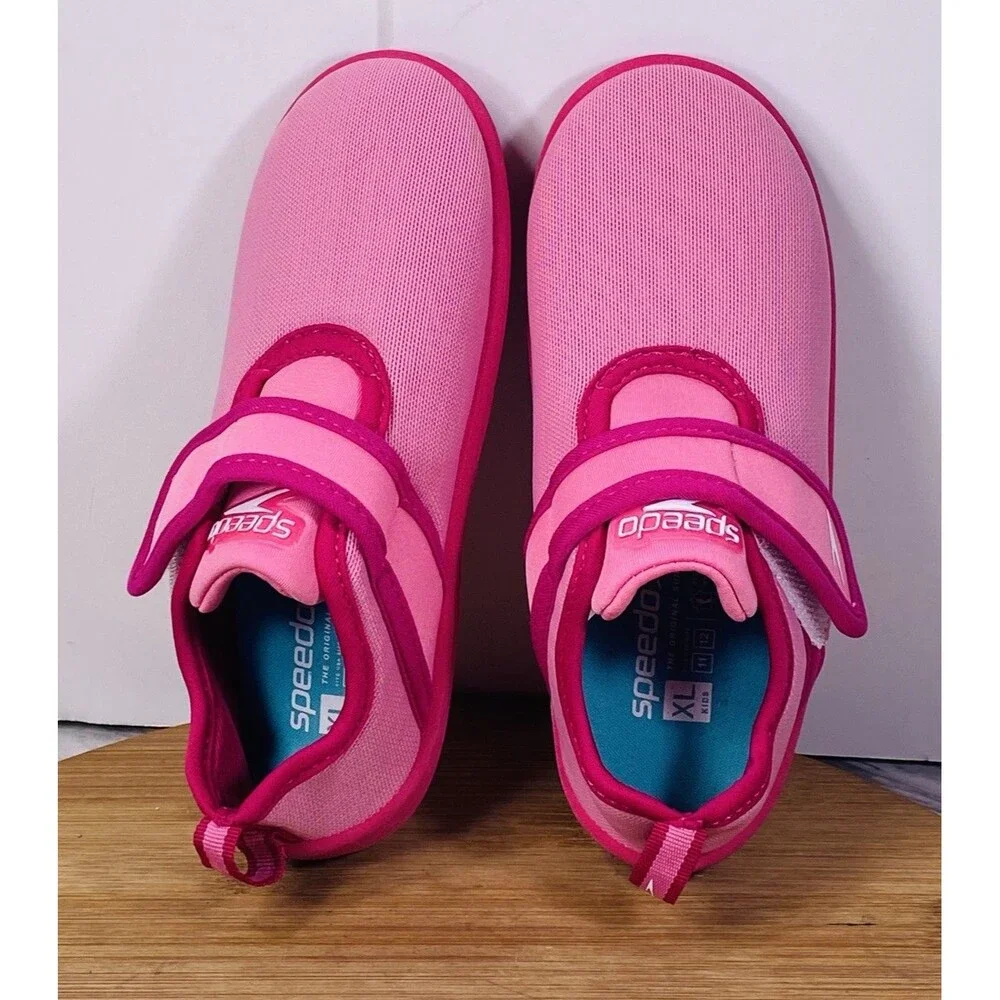Speedo Toddler Solid Shore Explorer Water Shoes - Pink Sz XL